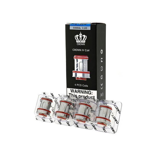 Uwell Crown IV Coils 4-Pack | Canada VanGo Vapes Uwell Crown IV Coils 4-Pack | Canada VanGo Vapes