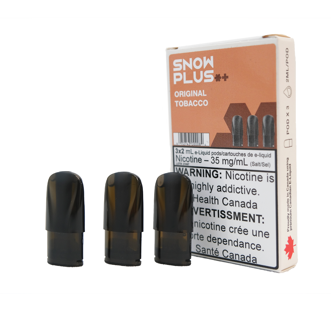 snoow tobacco flavour Snow Plus Original Tobacco Pods BC snoow tobacco flavour Snow Plus Original Tobacco Pods BC