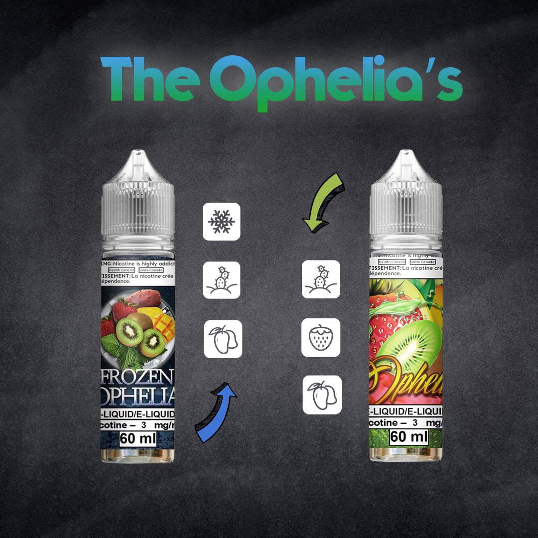 VanGo The Ophelia 60ml BC Compliant | Canada VanGo Vapes VanGo The Ophelia 60ml BC Compliant | Canada VanGo Vapes