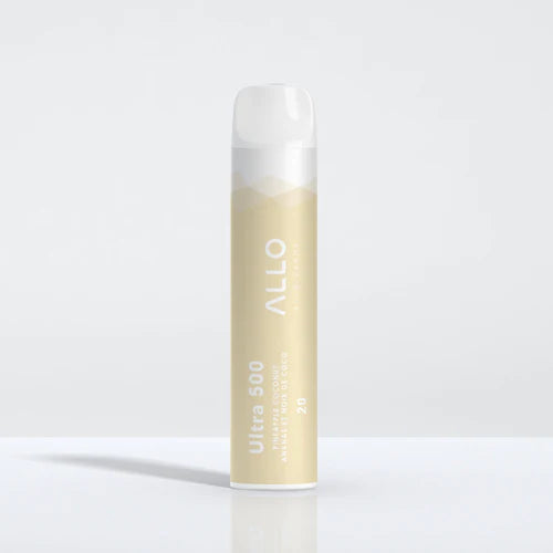 Allo Ultra 500 Pineapple Coconut | Canada VanGo Vapes Allo Ultra 500 Pineapple Coconut | Canada VanGo Vapes