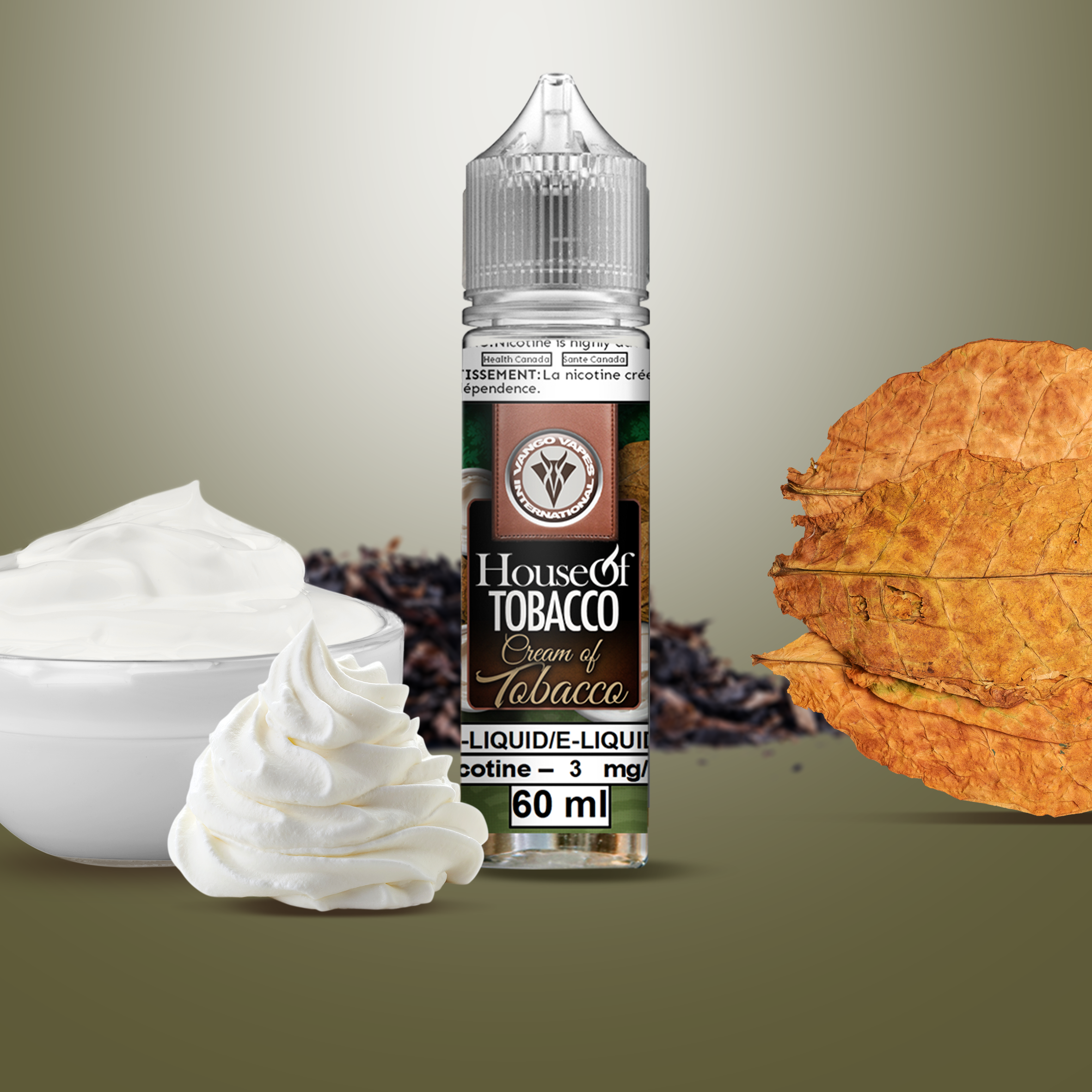 VanGo Vapes Cream of Tobacco E-Juice | Canada VanGo Vapes Cream of Tobacco E-Juice | Canada