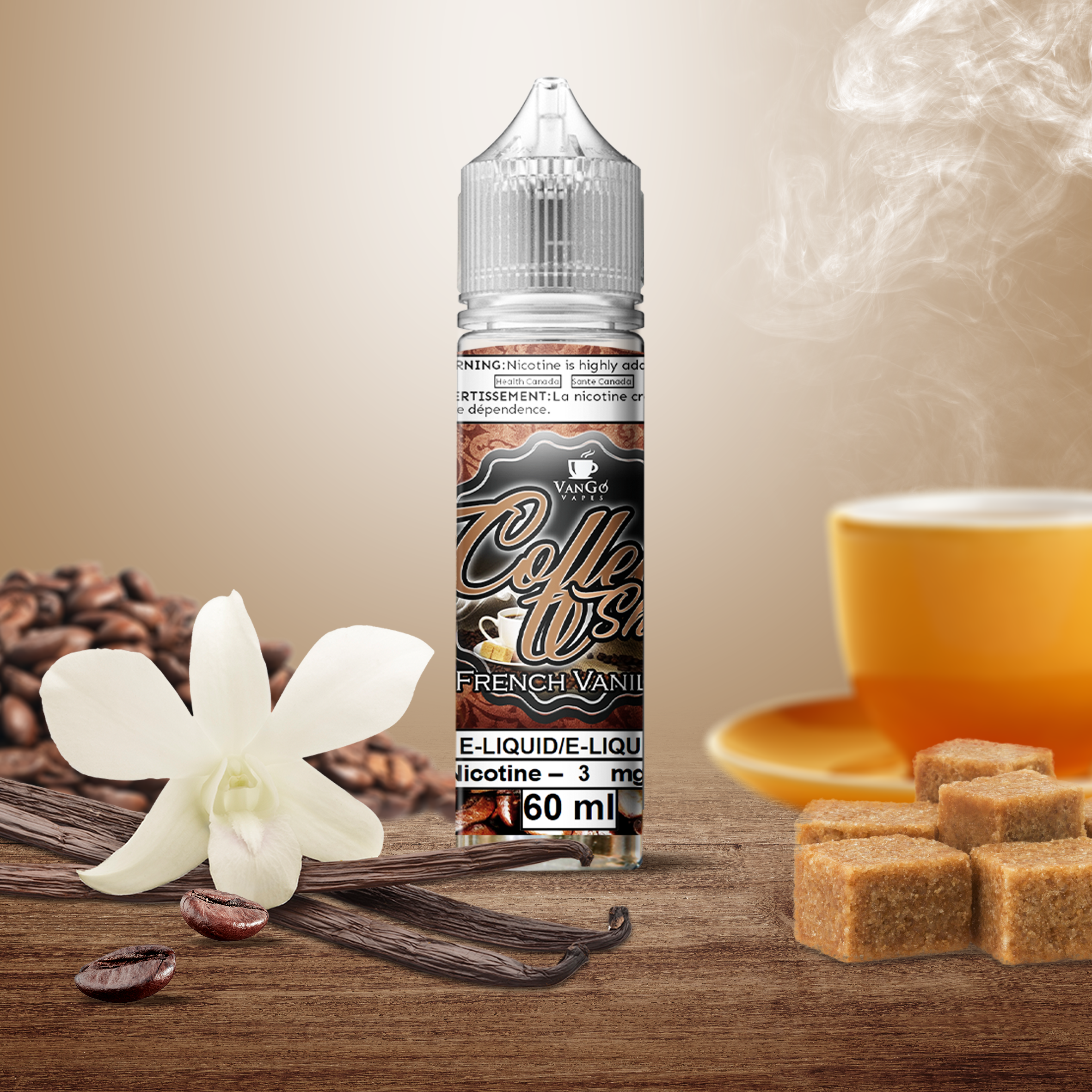 VanGo Vapes French Vanilla E-Juice | Canada VanGo Vapes French Vanilla E-Juice | Canada