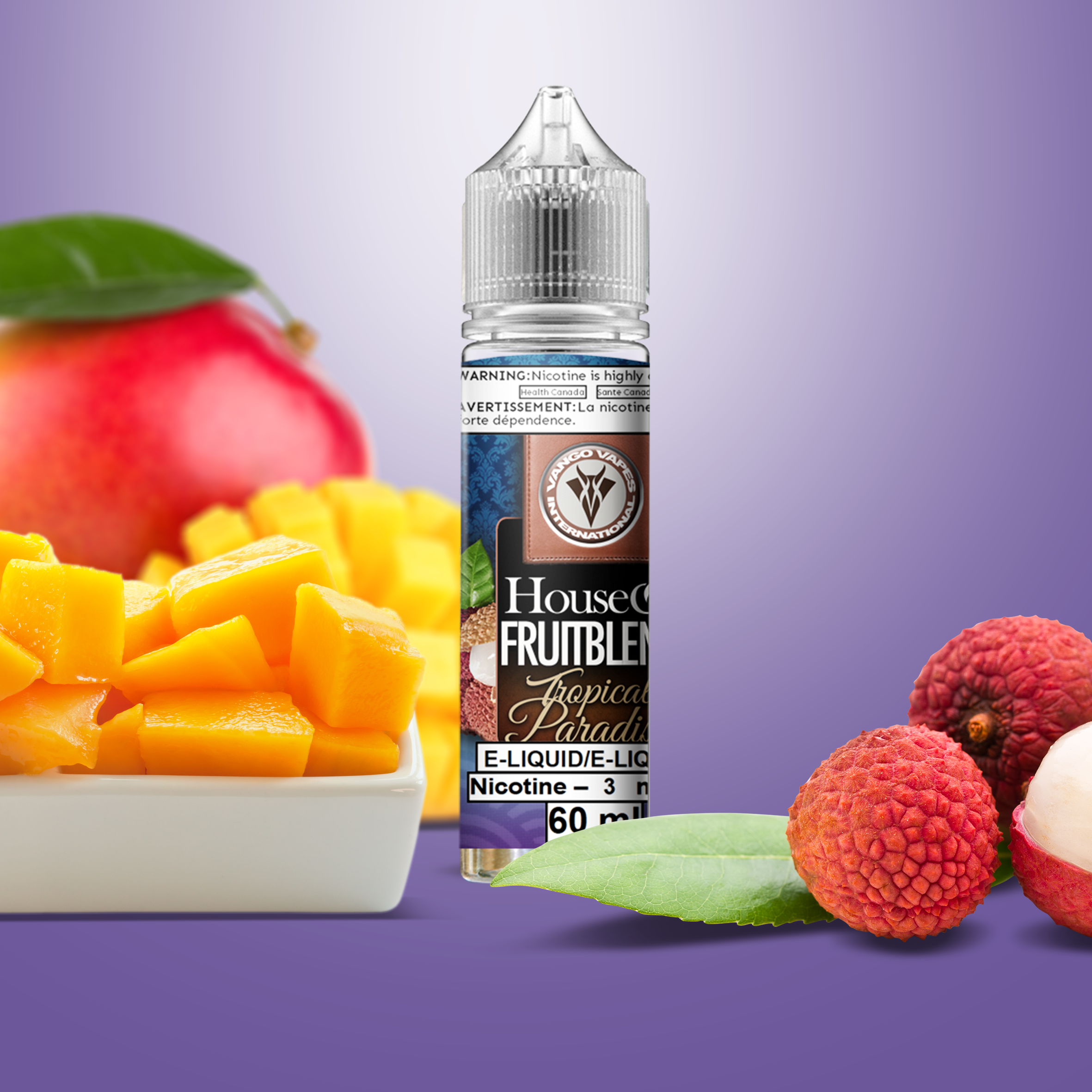 VanGo Vapes Tropical Paradise E-Juice | Canada VanGo Vapes Tropical Paradise E-Juice | Canada