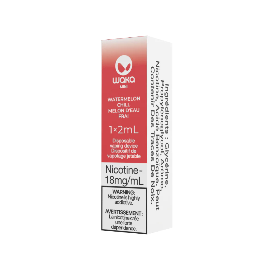 WAKA Watermelon Chill Disposable | Canada – VanGo Vapes WAKA Watermelon Chill Disposable | Canada – VanGo Vapes