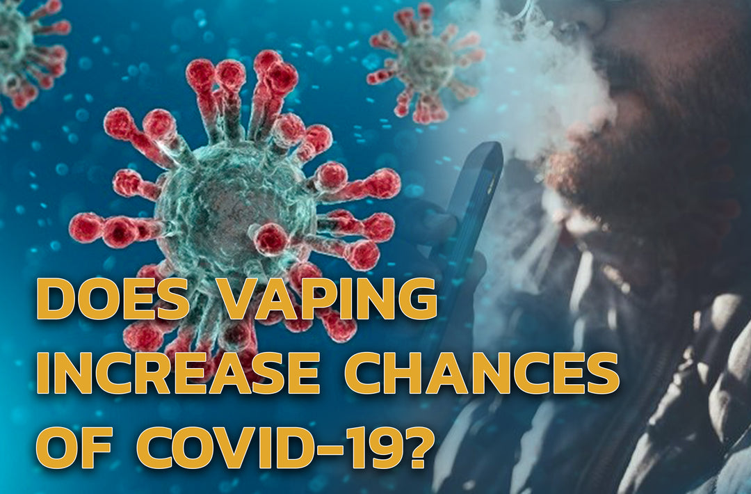 Does vaping increase the chance of COVID 19?