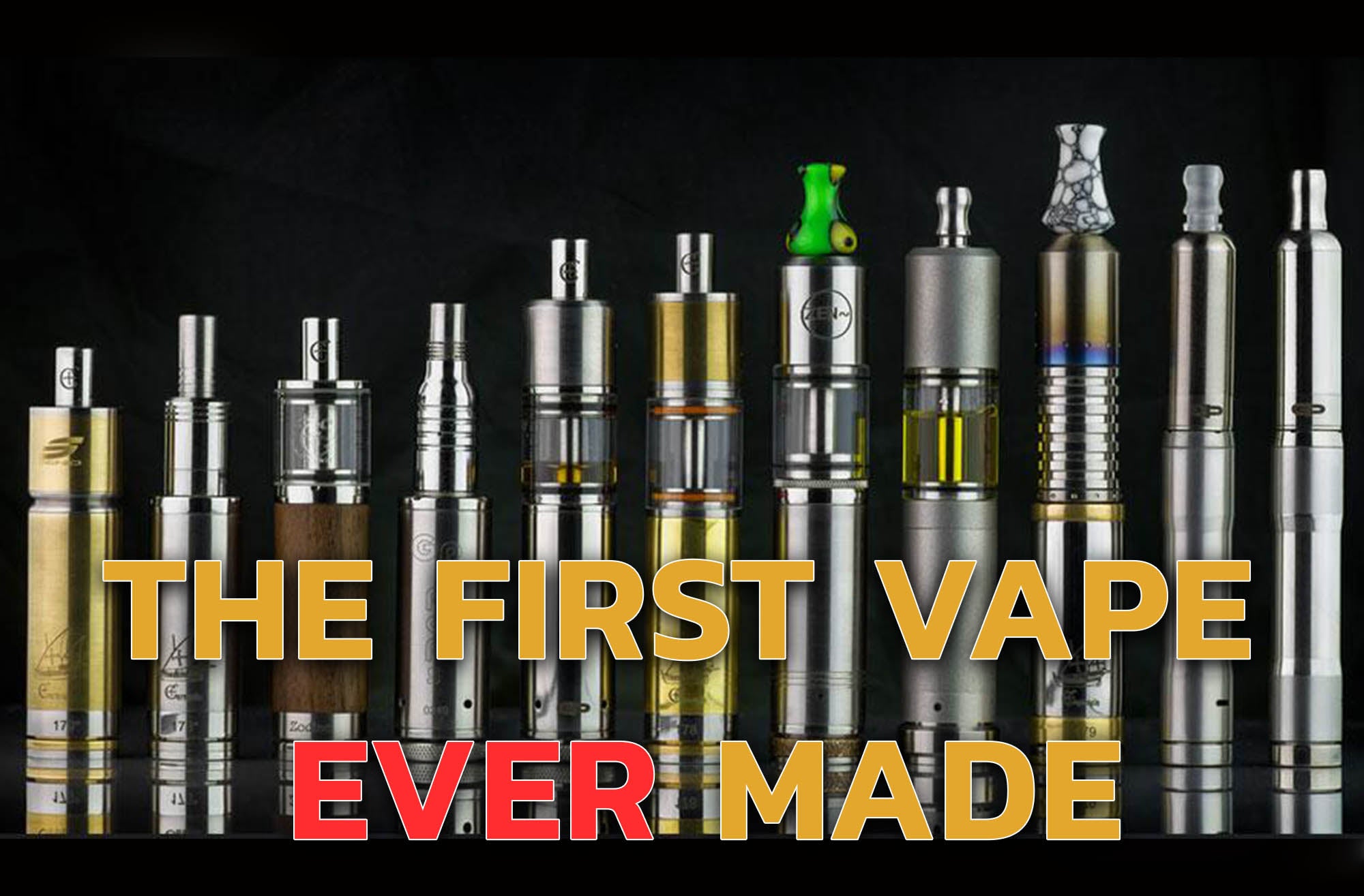 The First Vape Ever Made – VanGo Vapes