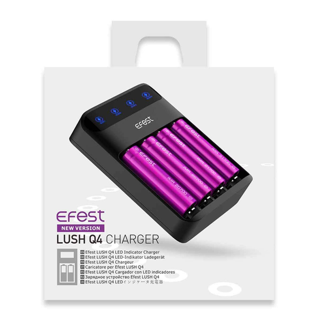 Efest LUSH Q4 Charger 4 Bay