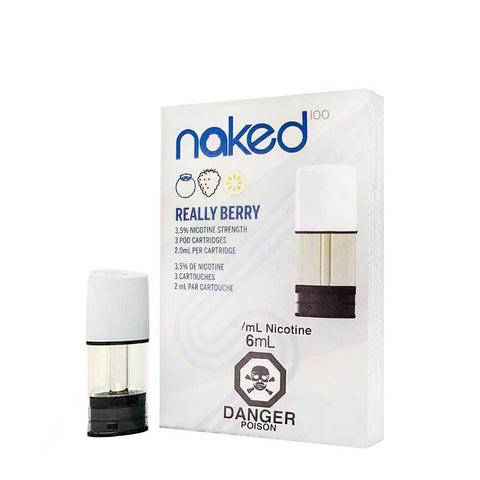 STLTH Pod Pack - NAKED100 - Really Berry