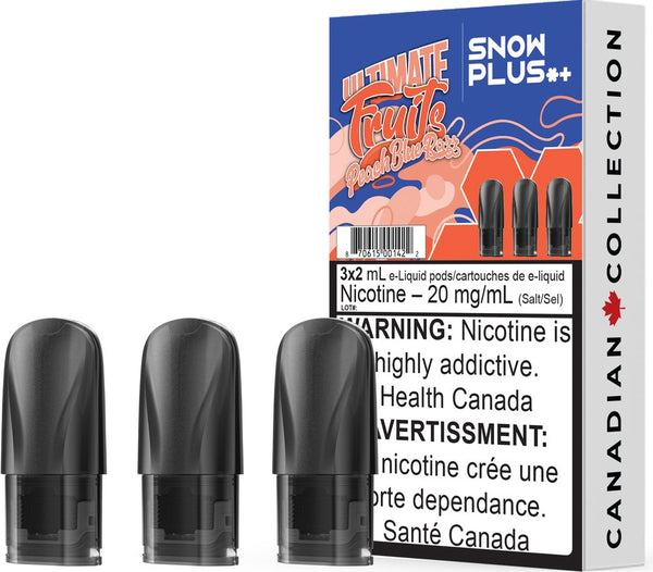 Snow Plus Pod Pack - Peach Blue Razz