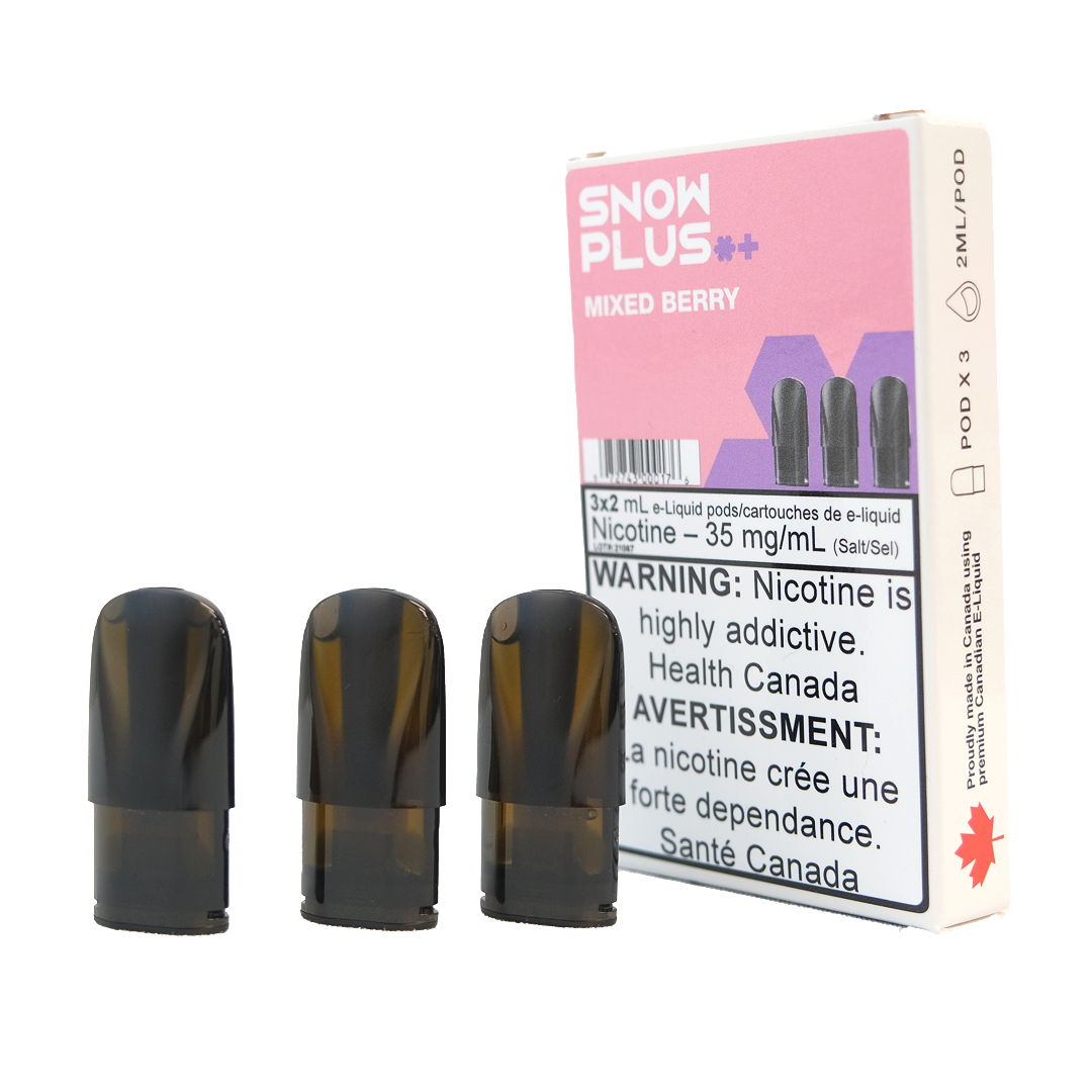 Snow Plus Mixed Berries Disposable Pod BC | CA VanGo Vapes Snow Plus Mixed Berries Disposable Pod BC | CA VanGo Vapes