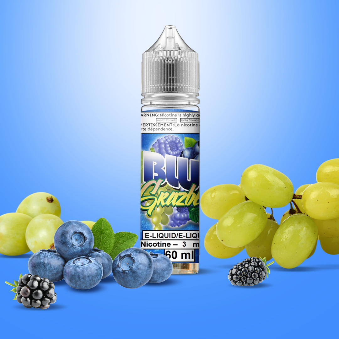 VanGo Vapes Blue Grazberry E-Juice | Canada VanGo Vapes Blue Grazberry E-Juice | Canada