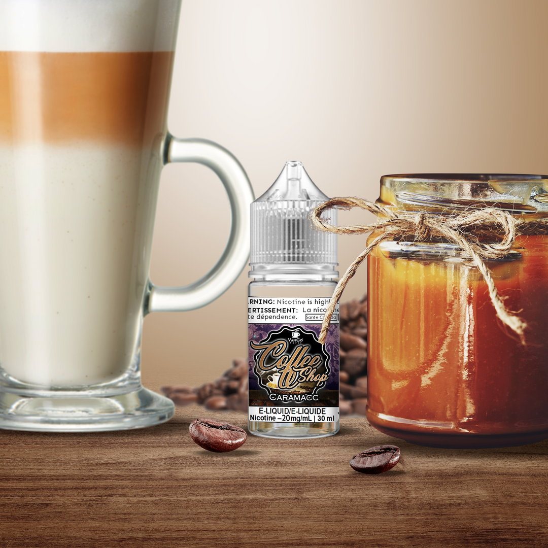 VanGo Vapes Caramel Macchiato E-Juice | Canada VanGo Vapes Caramel Macchiato E-Juice | Canada